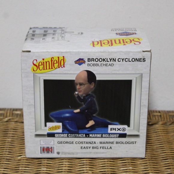 Seinfeld. Brookly Cyclones Bobblehead. George Costanza - Marine Biologist. - Picture 7 of 7